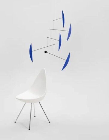 Flensted Mobiles Flensted Mobiles Tango blauw 85x100cm mobiel Flensted Mobiles Flensted Mobiles Tango blauw 85x100cm mobiel