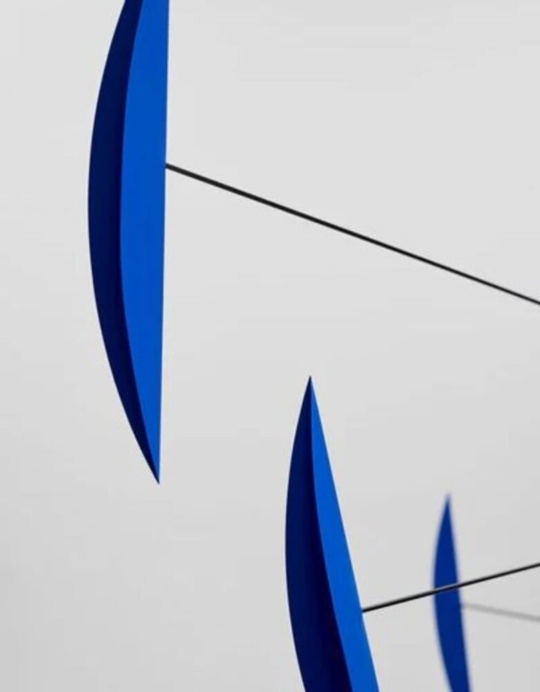 Flensted Mobiles Flensted Mobiles Tango blauw 85x100cm mobiel Flensted Mobiles Flensted Mobiles Tango blauw 85x100cm mobiel
