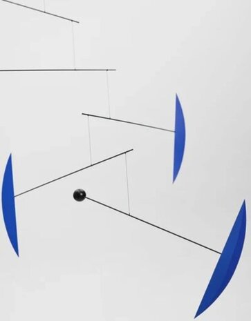 Flensted Mobiles Flensted Mobiles Tango blauw 85x100cm mobiel Flensted Mobiles Flensted Mobiles Tango blauw 85x100cm mobiel