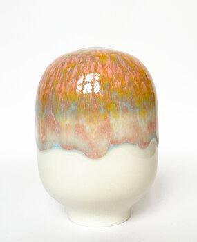 Studio Arhoj Studio Arhoj Hana Vaas Small Plum Kingfisher