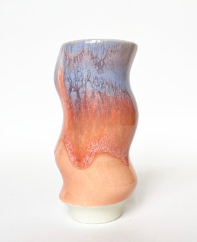 Studio Arhoj Studio Arhoj Hana Vaas Wave Small Roze Lila Studio Arhoj Studio Arhoj Hana Vaas Wave Small Roze Lila