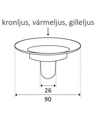 Våges Våges opzetkandelaar wit zink (excl. glazen pot) Våges Våges opzetkandelaar wit zink (excl. glazen pot)