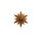 Lovi Decor Star Birch Wood Star Cinnamon (various sizes) 3D DIY package