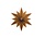 Lovi Decor Star Birch Wood Star Cinnamon (various sizes) 3D DIY package