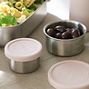 AYA & IDA AYA & IDA Snack containers stainless steel set 100ml + 200ml Tropical Green