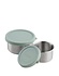 AYA & IDA Snack containers stainless steel set 100ml + 200ml Mint