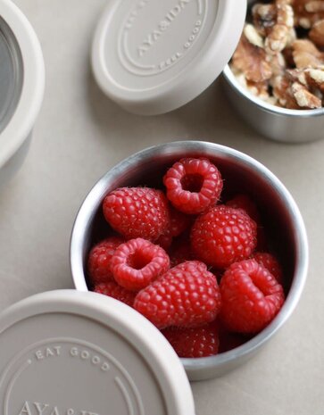 AYA & IDA AYA & IDA Snack containers stainless steel set 100ml + 200ml Mint