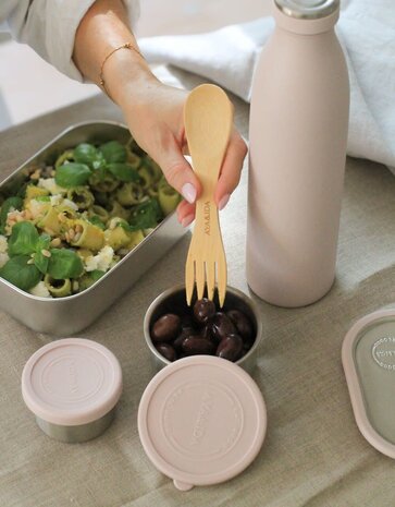 AYA & IDA AYA & IDA Snack containers stainless steel set 100ml + 200ml Mint