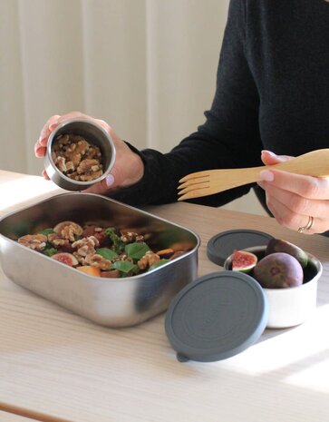 AYA & IDA AYA & IDA Snack containers stainless steel set 100ml + 200ml Mint