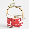 Marimekko Marimekko Unikko Teapot red Marimekko Marimekko Unikko Teapot red