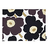 Marimekko Marimekko Pieni Unikko Placemat acrylcoating 31x42cm donkergrijs Marimekko Marimekko Pieni Unikko Placemat acrylcoating 31x42cm donkergrijs