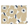 Marimekko Marimekko Pieni Unikko Placemat acrylic coating 31x42cm beige Marimekko Marimekko Pieni Unikko Placemat acrylic coating 31x42cm beige
