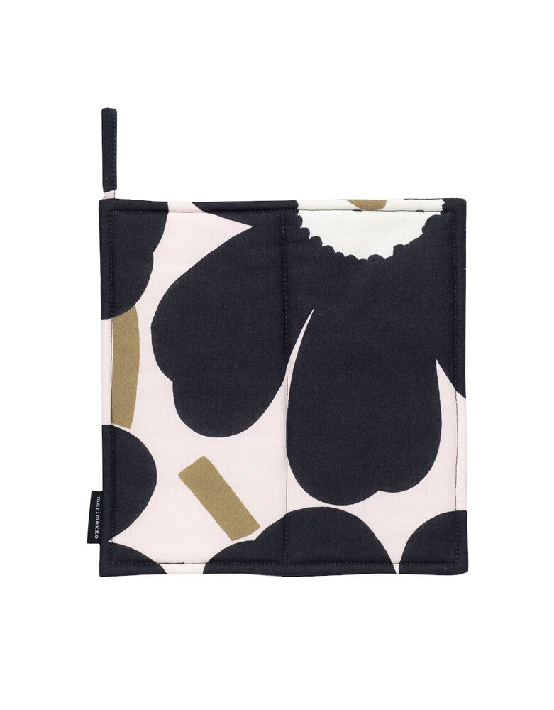 Marimekko Marimekko Pieni Unikko Pot holder dark grey beige
