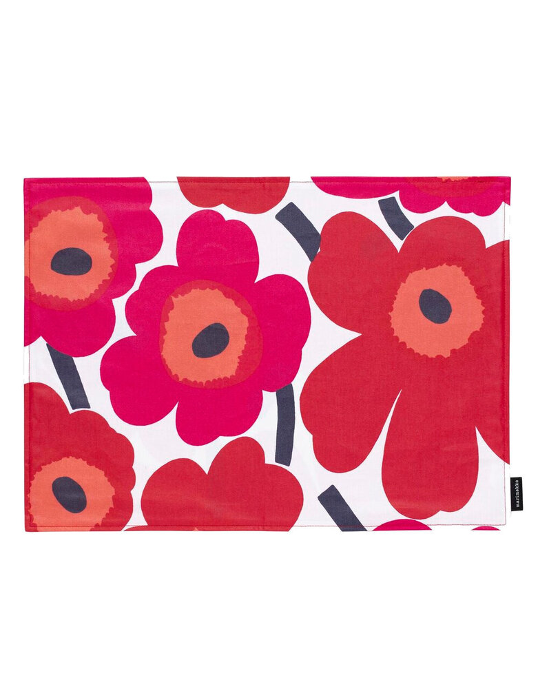 Marimekko Marimekko Pieni Unikko Placemat acrylcoating  31x42cm rood