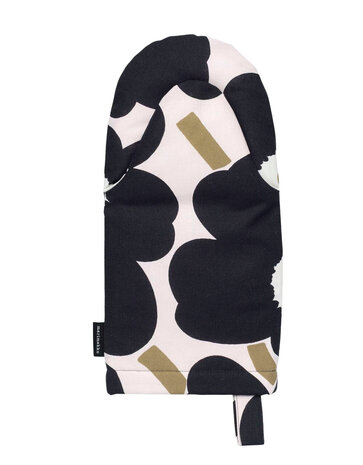 Marimekko Marimekko Pieni Unikko Oven handschoenen donkergrijs beige