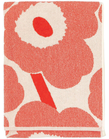 Marimekko Marimekko Unikko Bath Towel 70x150cm orange-red