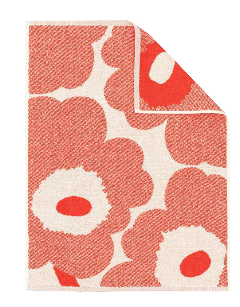 Marimekko Marimekko Unikko Towel 50x70cm orange-red