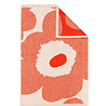 Marimekko Marimekko Unikko Gasten Handdoek 32x50cm oranjerood