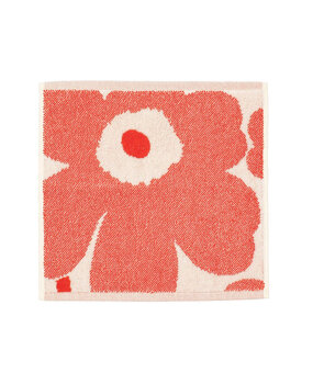 Marimekko Marimekko Unikko Mini Towel 32x32cm orange-red