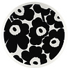 Marimekko Marimekko Siirtolapuutarha Plate 25cm black