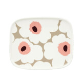 Marimekko Marimekko Unikko plate 15x12cm clay pink