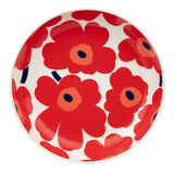 Marimekko Marimekko Unikko Diep bord 20.5cm rood