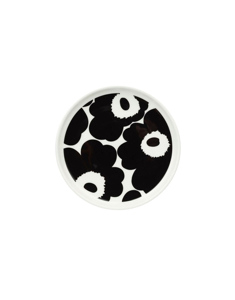 Marimekko Marimekko Unikko plate 13.5cm black