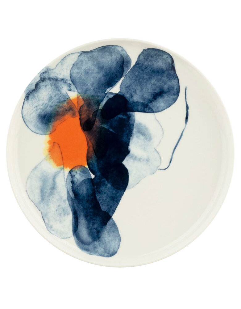 Marimekko Marimekko Valssi bord 25cm Blauw Marimekko Marimekko Valssi bord 25cm Blauw