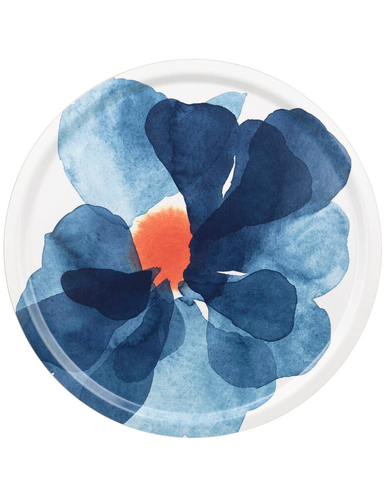 Marimekko Marimekko Valssi Tray 46cm Blue Marimekko Marimekko Valssi Tray 46cm Blue