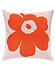 Marimekko Unikko cushion cover 50x50cm red-orange 100% recycled cotton