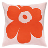 Marimekko Marimekko Unikko cushion cover 50x50cm red-orange 100% recycled cotton