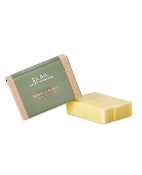 Bada Bada Bio soap Sage and Grapes Organic Danish handmade soap