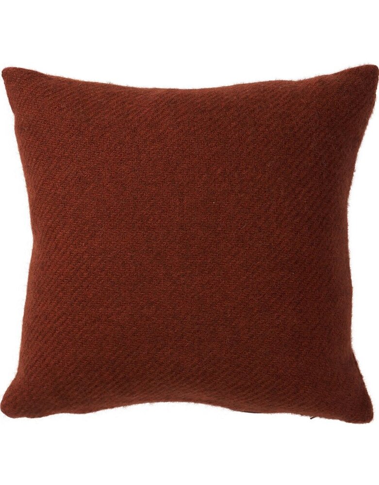 Klippan Klippan Gotland Wollen kussenhoes 45x45cm Rust Klippan Klippan Gotland Wollen kussenhoes 45x45cm Rust