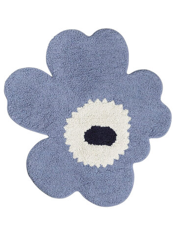 Marimekko Marimekko Unikko badmat 73x74cm Blauwpaars