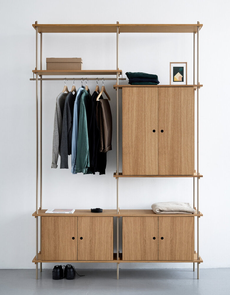Moebe Moebe Shelving system dichte kast H87cm – losse onderdelen