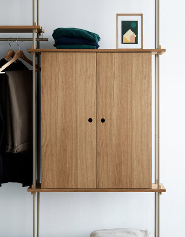 Moebe Moebe Shelving system dichte kast H87cm – losse onderdelen