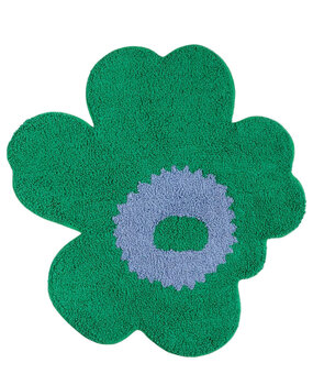 Marimekko Marimekko Unikko bath mat 73X74cm green-light blue