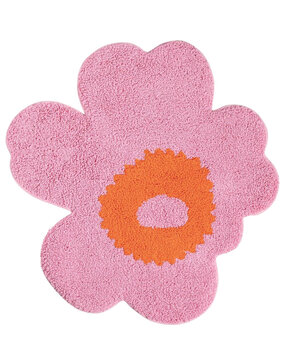 Marimekko Marimekko Unikko bath mat 73X74cm pink-orange