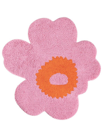 Marimekko Marimekko Unikko badmat 73X74cm roze-oranje