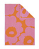Marimekko Unikko handdoek 50x70cm roze-oranje