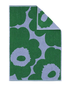 Marimekko Marimekko Unikko handdoek 50x70cm groen-lichtblauw