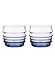 Marimekko Sukat Makkaralla Glass Set of 2 pieces Lavender