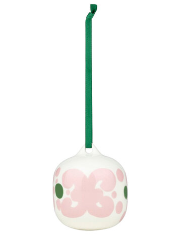 Marimekko Marimekko Keidas hanging ornament 7x7cm pink
