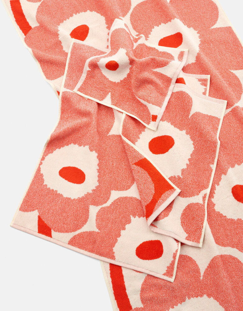 Marimekko Marimekko Unikko Towel 50x70cm orange-red