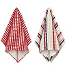 Marimekko Marimekko Pieni Räsymatto tea towel set linen-cotton mix 43x70cm 2 pieces red