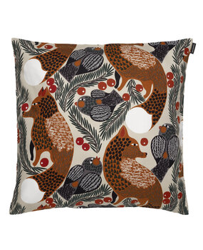 Marimekko Marimekko Ketunmarja beige kussenhoes 50x50cm