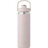 AYA & IDA AYA & IDA Thermo Stainless Steel Sports Drinking Bottle 700 ml Soft Rose with handle