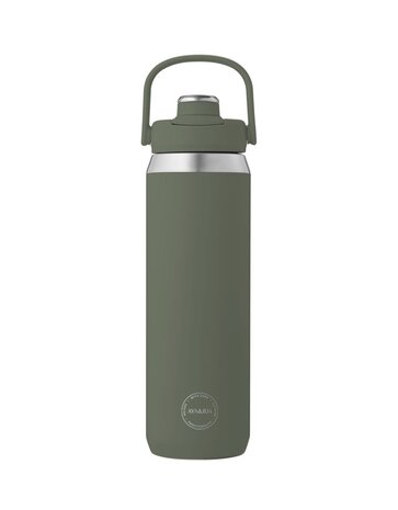 AYA & IDA AYA & IDA Thermo Stainless Steel Sports Drinking Bottle 700 ml Tropical Green with handle