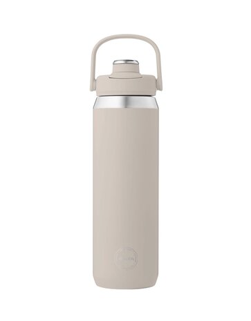 AYA & IDA AYA & IDA Thermo Stainless Steel Sports Drinking Bottle 700 ml Beige with handle
