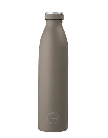 AYA & IDA AYA & IDA Thermo RVS Drinking bottle 750 ml Driftwood